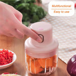 Single Bowl Electric Mini Grinder Food Chopper | Best Quality Food Chopper ( Random Color ) - 100 ml