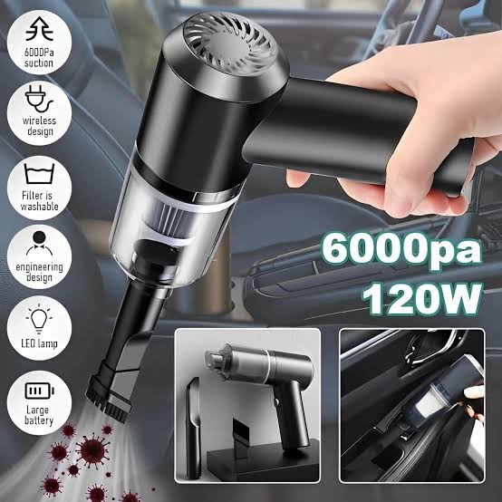 3-in-1 Portable Cordless Vacuum Cleaner