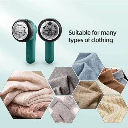 Rechargeable Lint Remover – Portable Electric Fabric Shaver for Clothes, Sweaters & Upholstery (Random Color)
