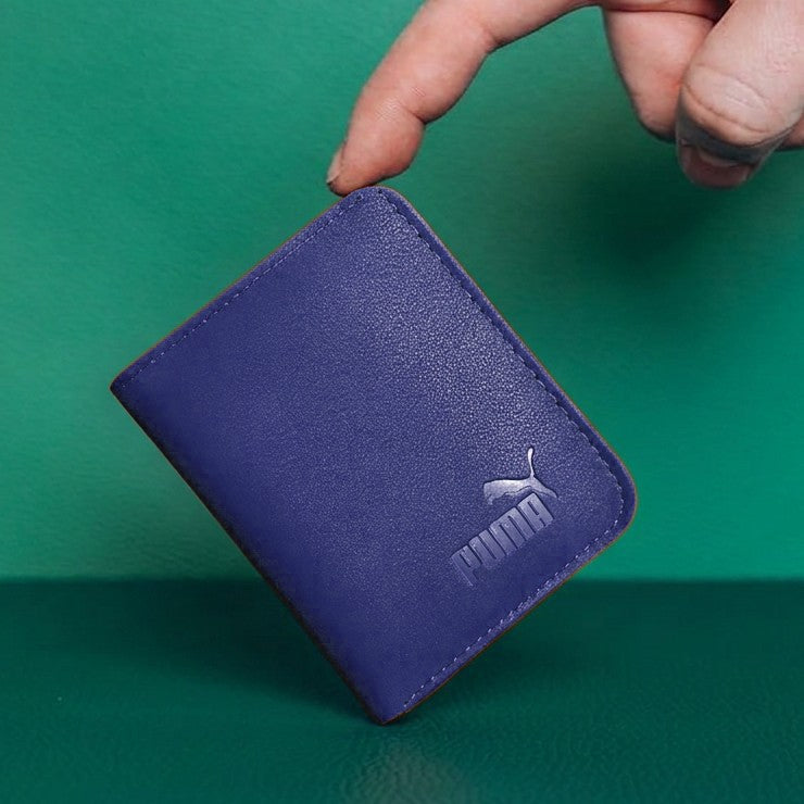 Fashion Slim PU Wallet Card Holder for Men & Women Black